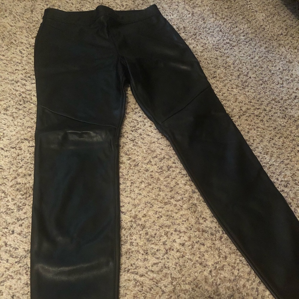 Free People Vegan Leather Leggings